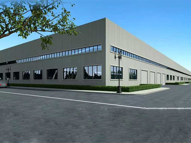 Экологичный стальной складской мастерская стальная конструкция