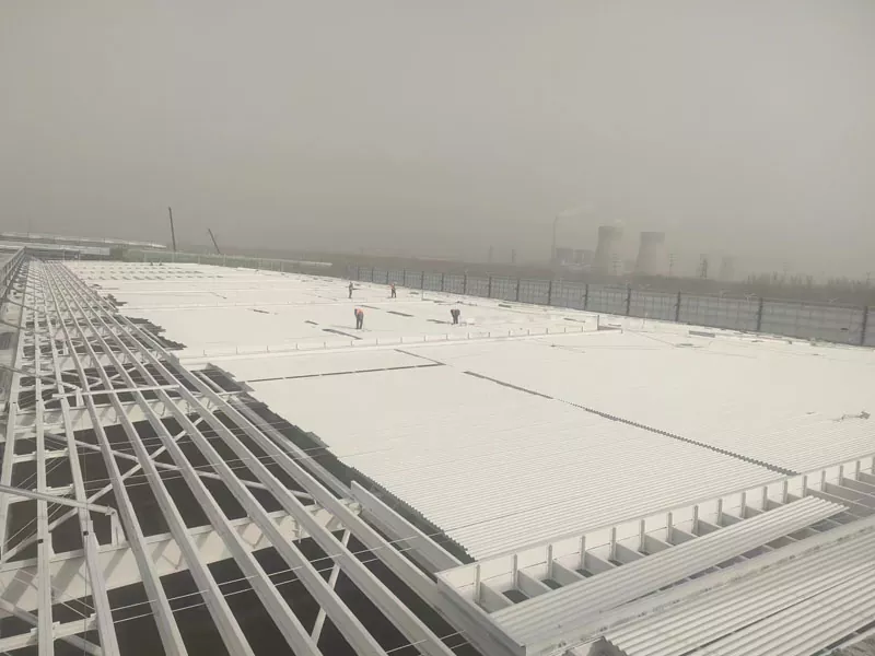 Строительство промышленного стального здания