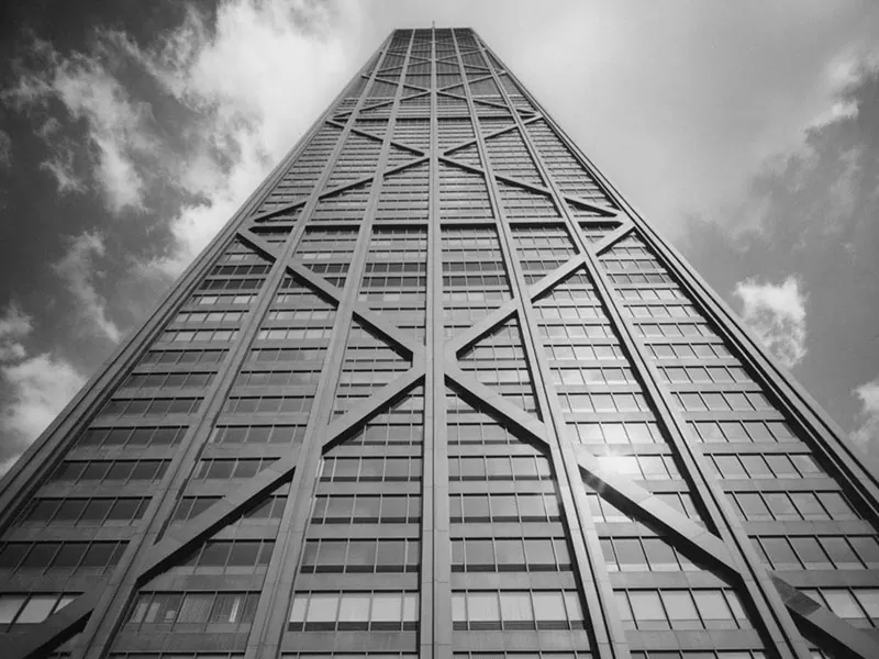 Стальные рамки небоскребы