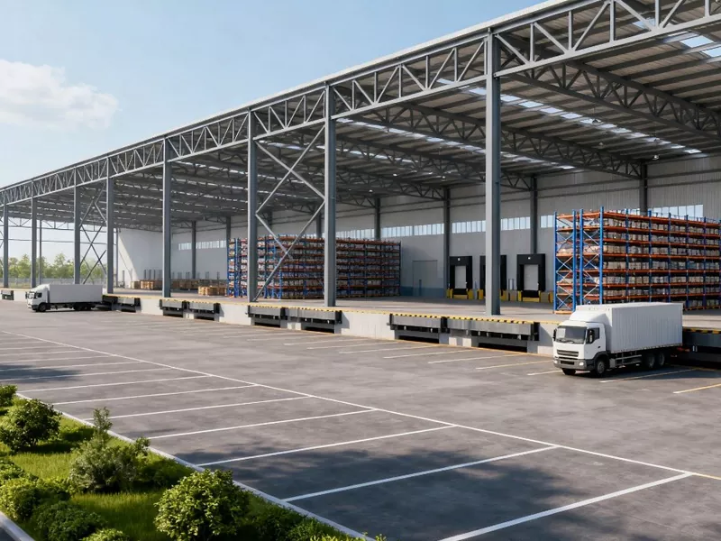 Здание распределительного центра стальной конструкции